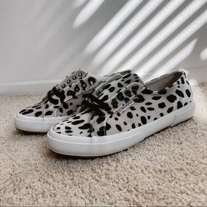 Superga Dalmation Print Sneakers